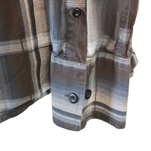 Eighty Eight Mens Plaid Casual Button Down Long Sleeve Shirt - Size XXL - Picture 5 of 9